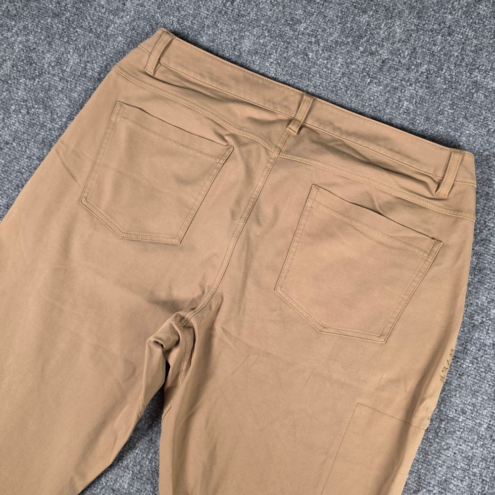 BYLT Everyday Pant 2.0 Mens 38 Fawn Tan Slim Fit Performance Stretch EDAY2